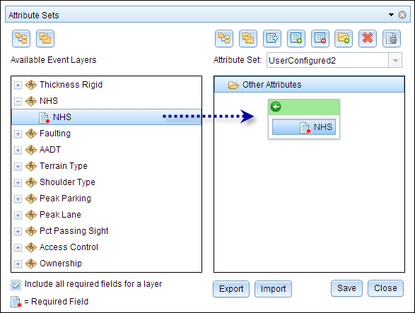 Adding attribute fields